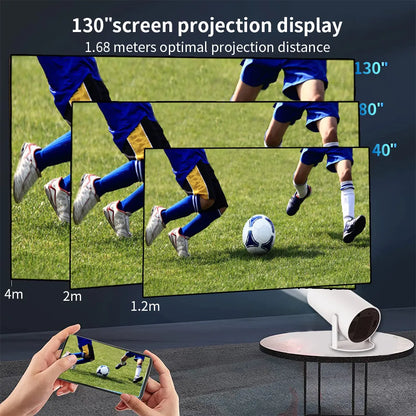 4K WIFI Projector 720P Portable MINI Projectors Home Theatre